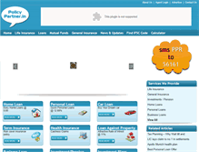 Tablet Screenshot of policypartner.in